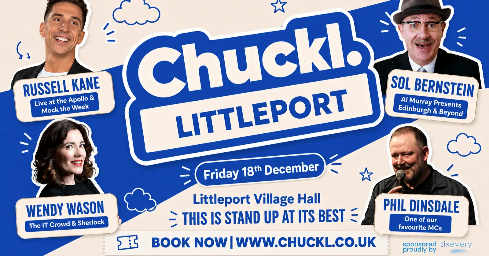 Chuckl. Littleport with Russell Kane & Special Guests