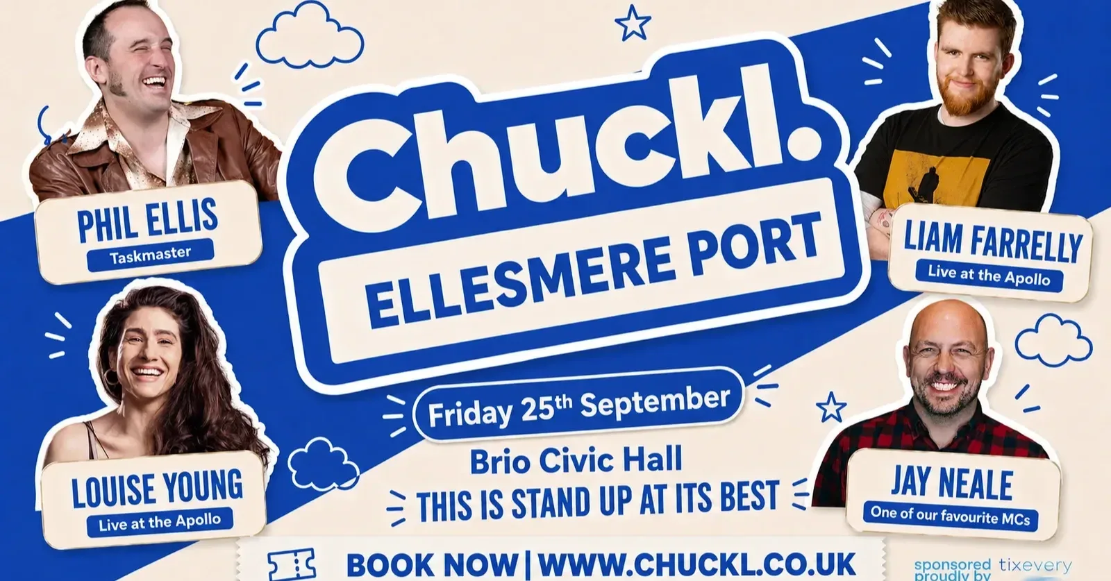 Phil Ellis Ellesmere Port tickets at Ellesmere Port Civic Hall on Thu, 24 Sept 2026