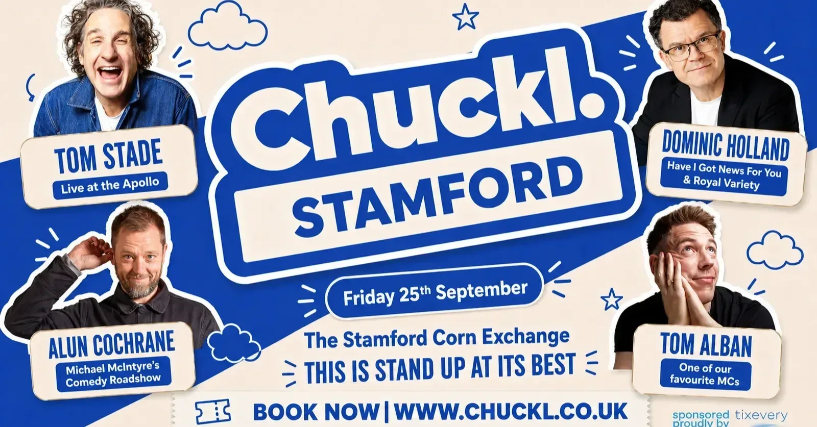 Chuckl. Stamford with Tom Stade & Special Guests