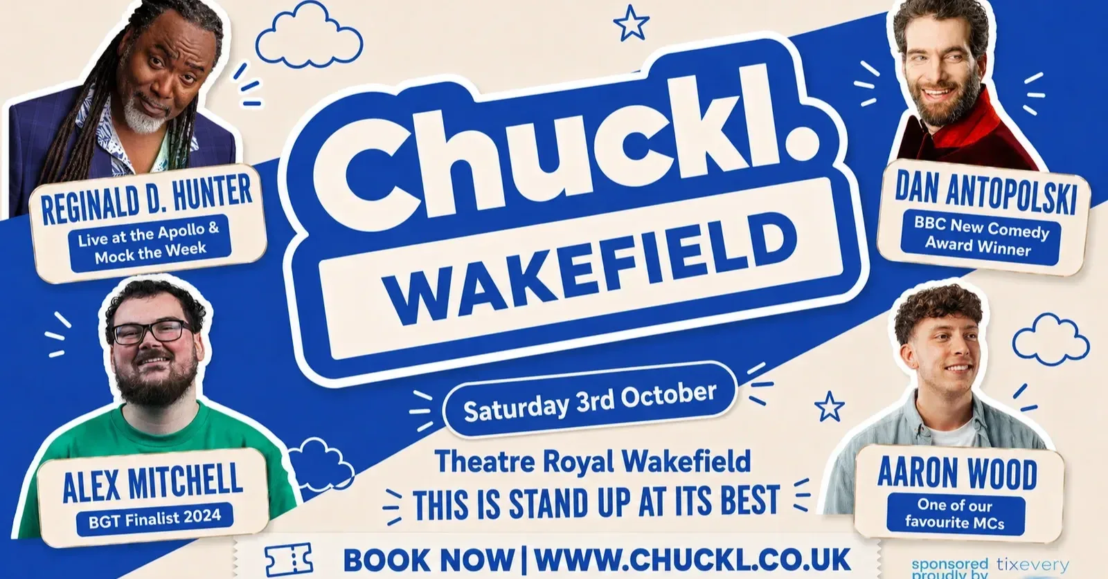 Chuckl. Wakefield with Reginald D. Hunter & Special Guests