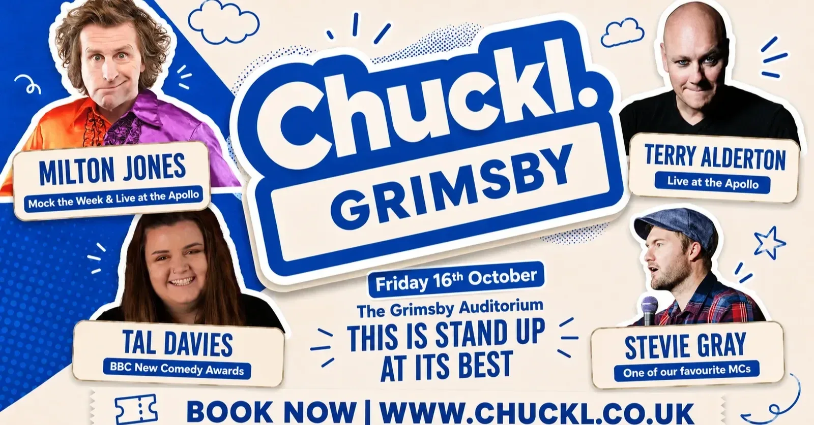 Chuckl. Grimsby with Milton Jones & Special Guests