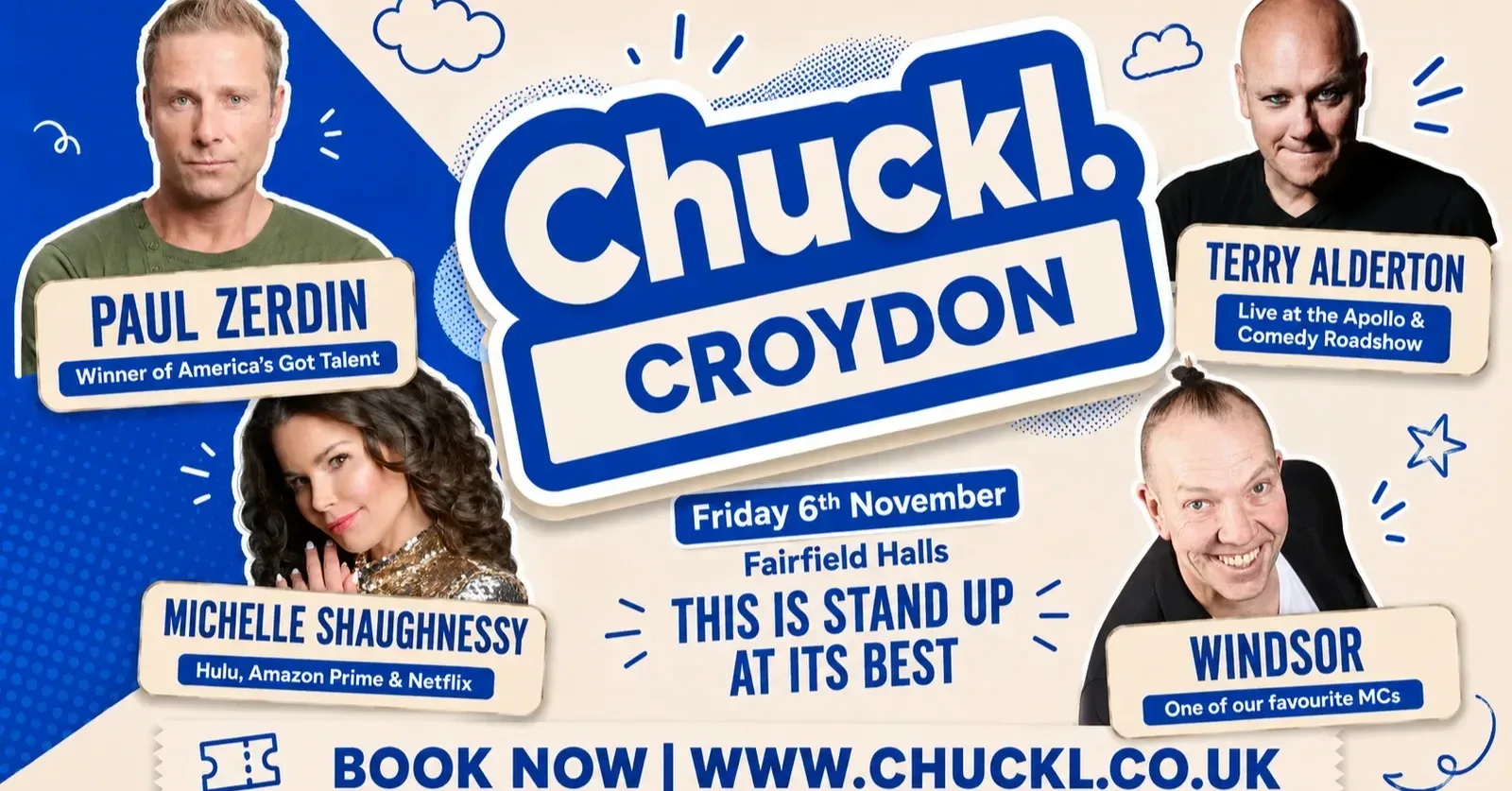 Chuckl. Croydon with Paul Zerdin & Special Guests