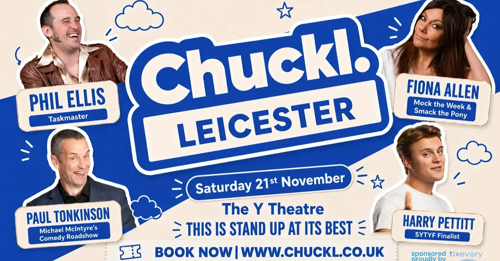 Chuckl. Leicester with Phil Ellis & Special Guests