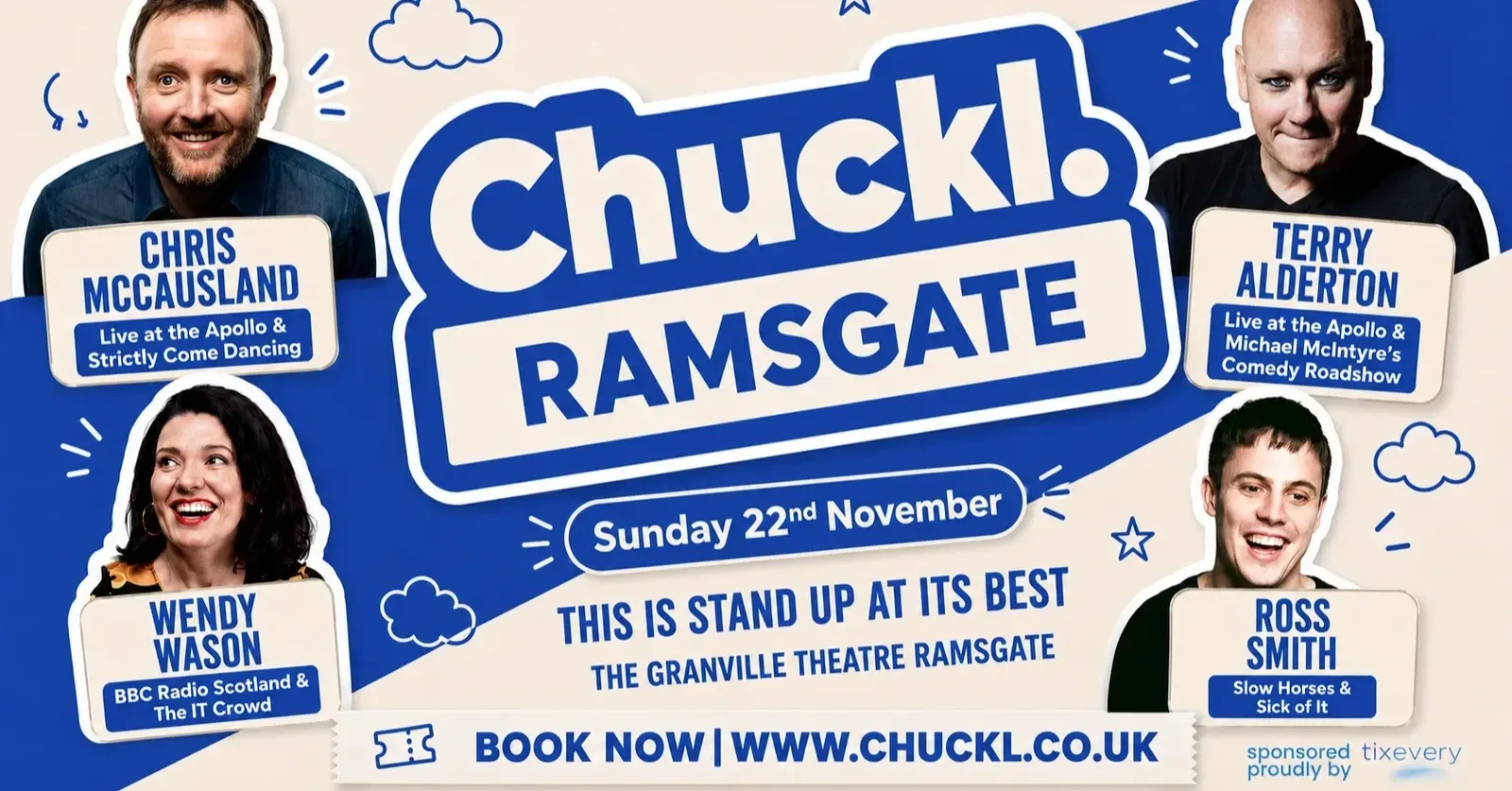 Chuckl. Ramsgate with Chris McCausland & Special Guests