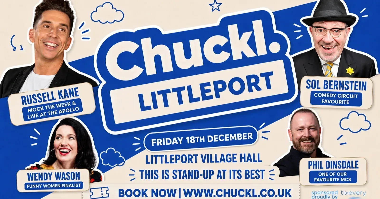 Chuckl. Littleport with Russell Kane & Special Guests