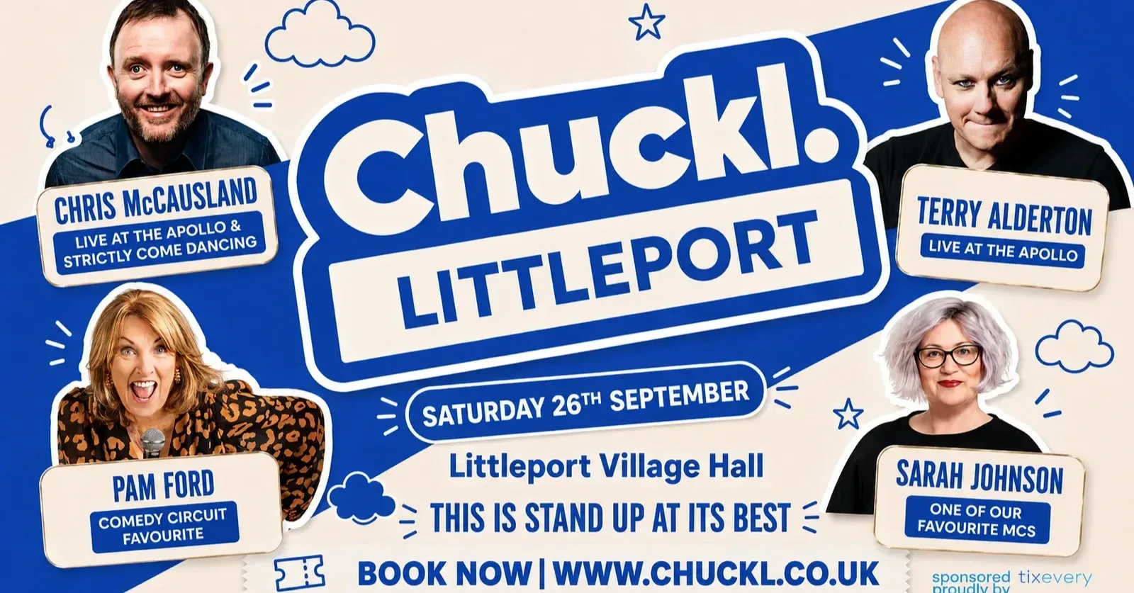 Chuckl. Littleport with Chris McCausland & Special Guests