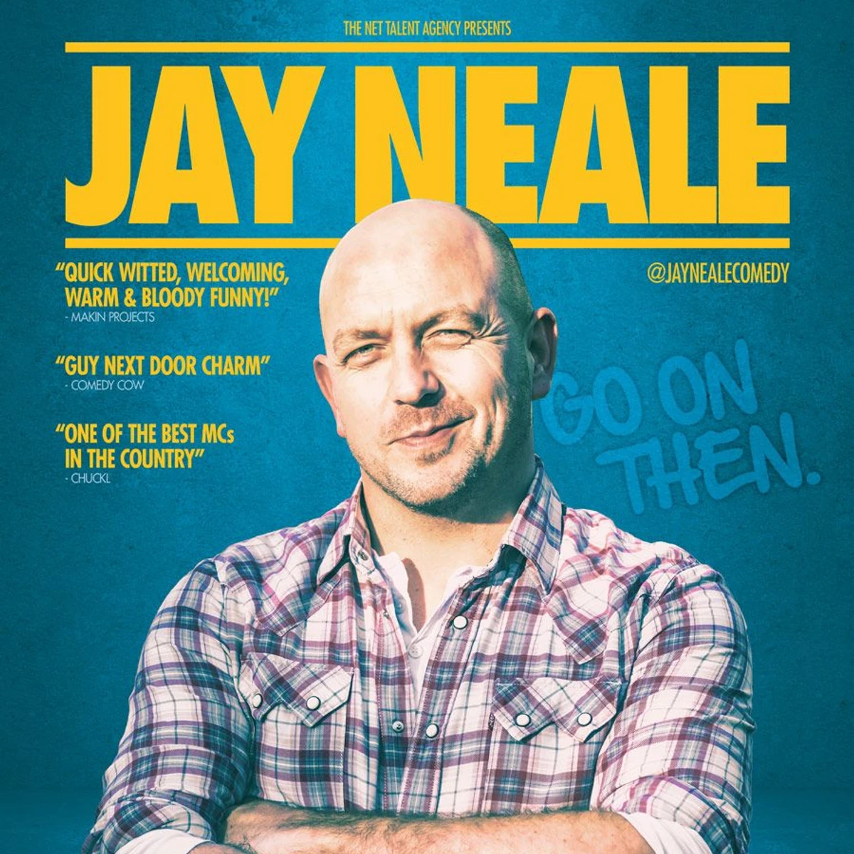 Jay Neale Leicester tickets at The Y Theatre on Sat, 13 Feb 2027